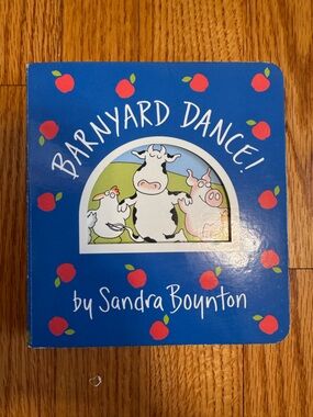 Barnyard Dance! Children's Party Book - Blue by